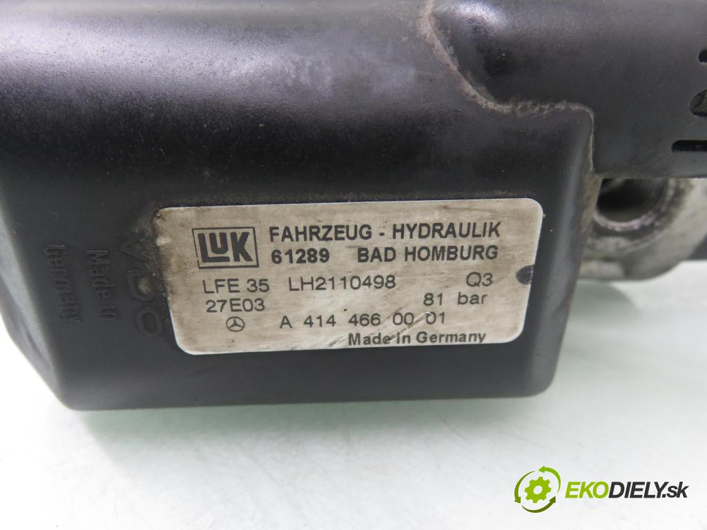 MERCEDES-BENZ KLASA A (W168) HB 2002 60,00 1.4 A 140 82 - M 166.940 1397,00 Pumpa servočerpadlo A4144660001 ; LH2110498