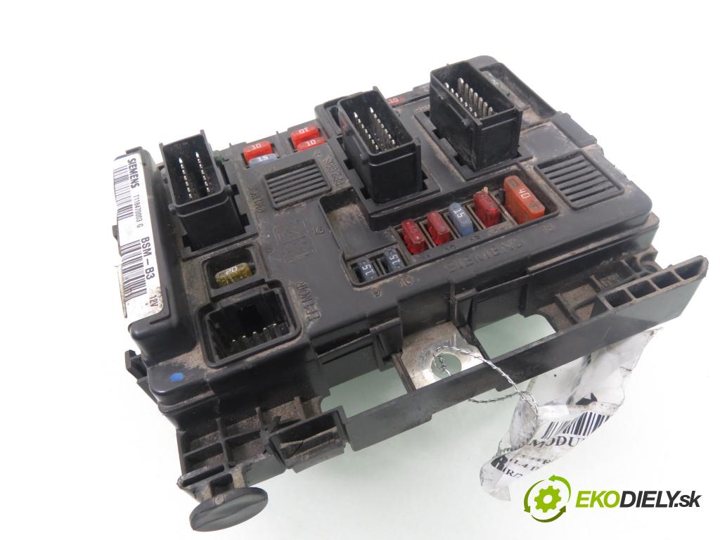CITROEN C2 (JM_) HB 2004 52,00 1.4 HDi - 8HX (DV4TD) 1398,00 MODUL BSM T118470003G ; 964349888000