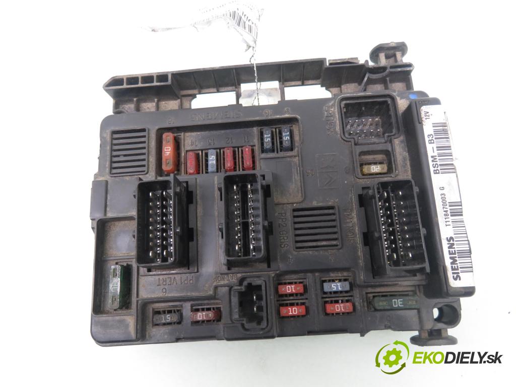 CITROEN C2 (JM_) HB 2004 52,00 1.4 HDi - 8HX (DV4TD) 1398,00 MODUL BSM T118470003G ; 964349888000