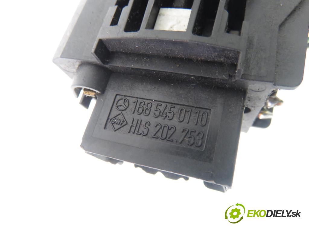 MERCEDES-BENZ KLASA A (W168) HB 2002 60,00 1.4 A 140 82 - M 166.940 1397,00 / páčka ľavá strana 1685450110 ; HLS202753