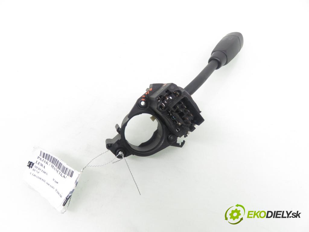 MERCEDES-BENZ KLASA A (W168) HB 2002 60,00 1.4 A 140 82 - M 166.940 1397,00 / páčka ľavá strana 1685450110 ; HLS202753