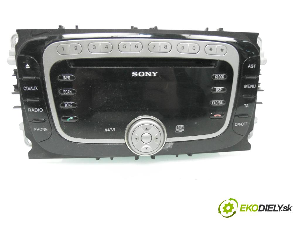 FORD MONDEO IV Turnier (BA7) KOMBI 2009 103,00 2.0 TDCi - QXBA 1997,00 RADIO CD 7S7T18C939CE