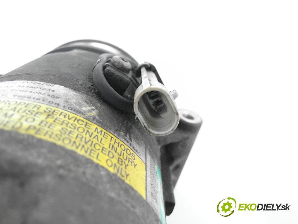 OPEL ASTRA H (A04) HB 2004 77,00 1.6 - Z 16 XEP 1598,00 KOMPRESOR: klimatizácie 13124750 ; 383601234 (Kompresor klimatizácie)