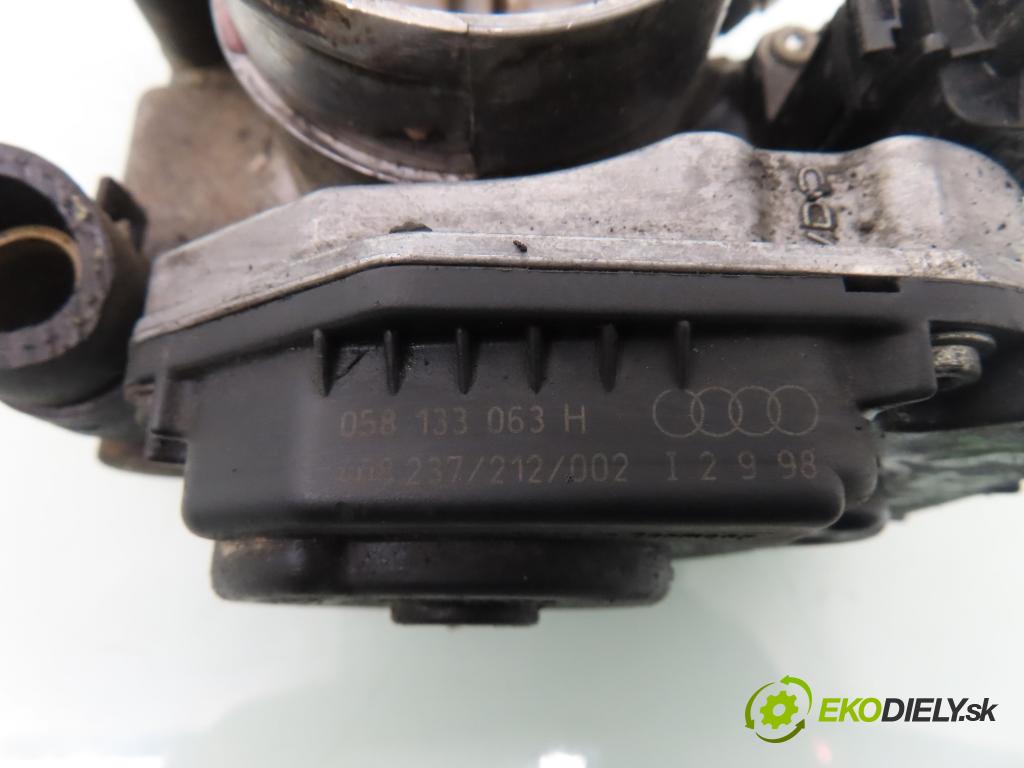 VW PASSAT B5 (3B2) SEDAN 1998 92,00 1.8 20V 125 - ADR 1781,00 Škrtiaca klapka 058133063H (Škrtiaca klapka)