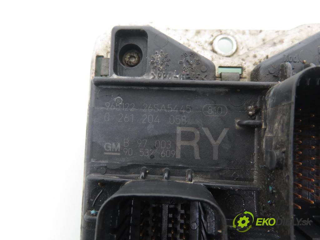 OPEL CORSA B (S93) HB 1999 40,00 1.0 i 12V 54 - X 10 XE 973,00 spinačka / imobilizéra IMMO / Riadiaca jednotka 0261204058 ; 90532609RY ; 09148300