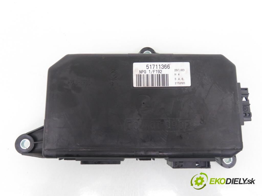 FIAT STILO (192_) HB 2004 76,00 1.6 16V 103 - 182 B6.000 1596,00 spinačka / imobilizéra IMMO / Riadiaca jednotka 51759028 ; 6160105403 ; 00467601520