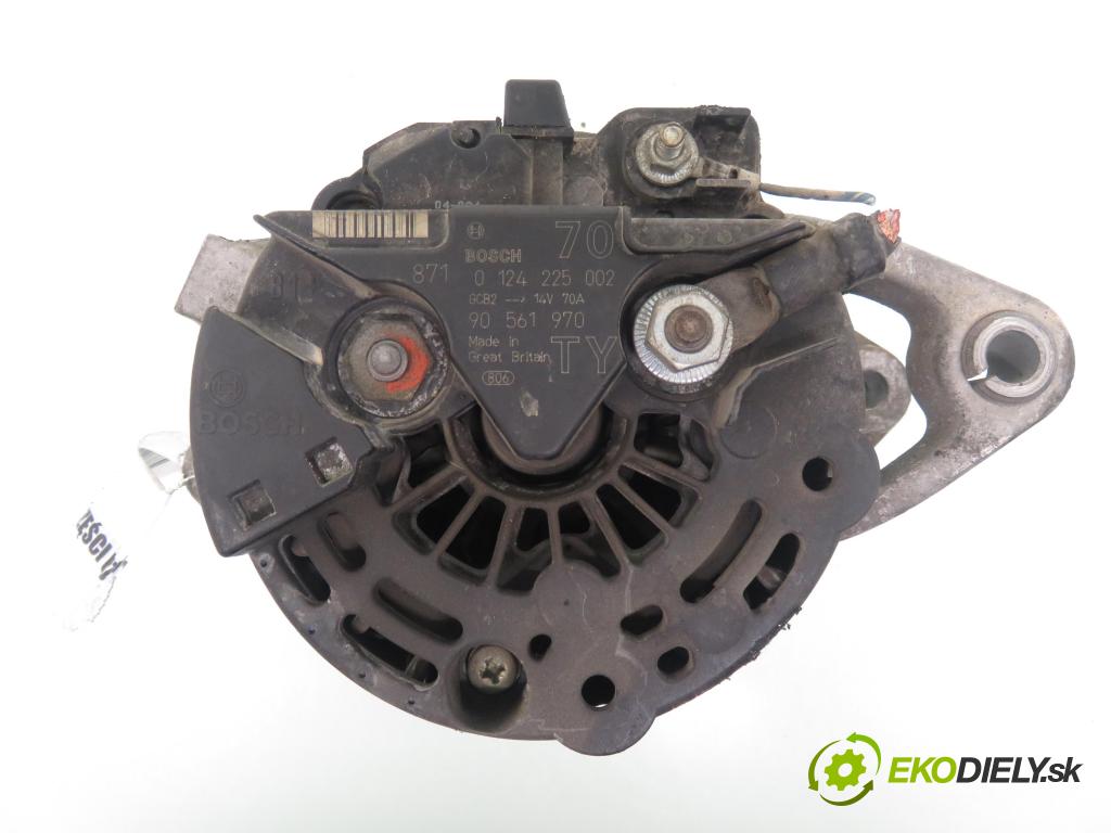 OPEL ASTRA G coupe (F07_) COUPE 2000 85,00 1.8 16V - X 18 XE1 1796,00 Alternátor 0124225002 ; 90561970 (Alternátor)