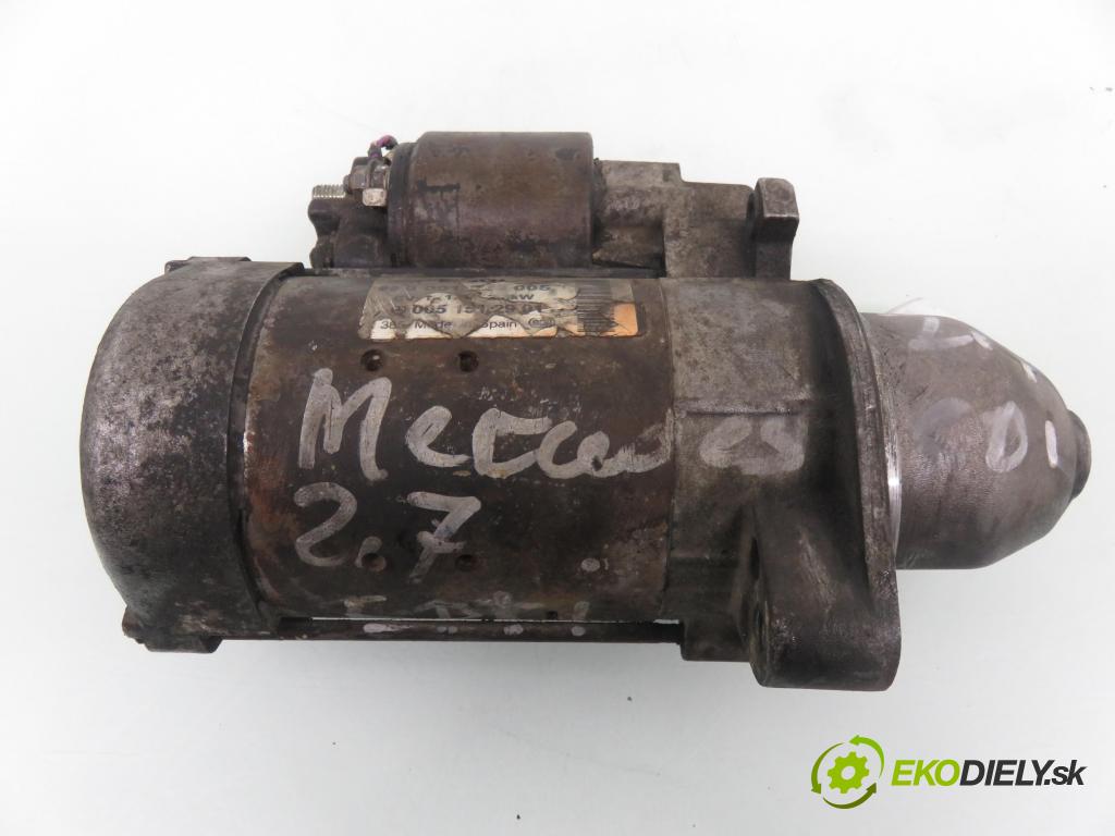 MERCEDES-BENZ VITO Skrzynia (638) VAN 2001 90,00 112 CDI 2.2 (638.094) - OM 611.980 2151,00 Štartér 0001223005 ; 0051512901 (Štartér)