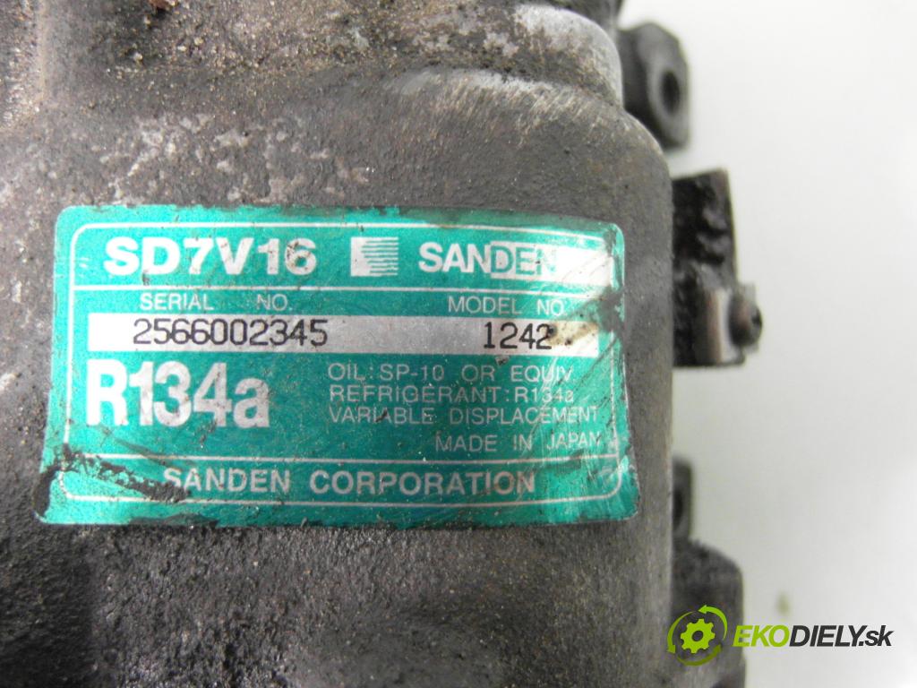 CITROEN C5 I Break (DE_) KOMBI 2003 85,00 1.8 16V (DE6FZB, DE6FZE) - 6FZ (EW7J4) 1749,00 KOMPRESOR: klimatizácie SD7V16 (Kompresor klimatizácie)