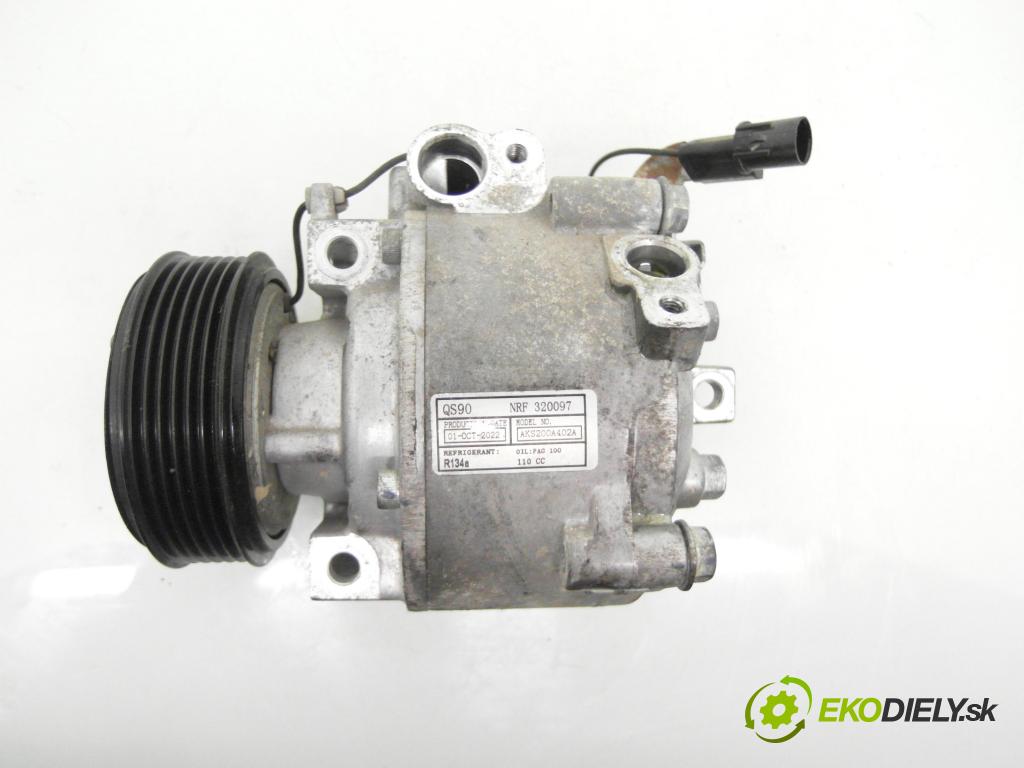 CITROEN C-CROSSER (EP_) SUV 2011 115,00 2.2 HDi 160 - 4HN (DW12MTED4) 2179,00 KOMPRESOR: klimatizácie AKS200A402A ; QS90 ; 320097 (Kompresor klimatizácie)