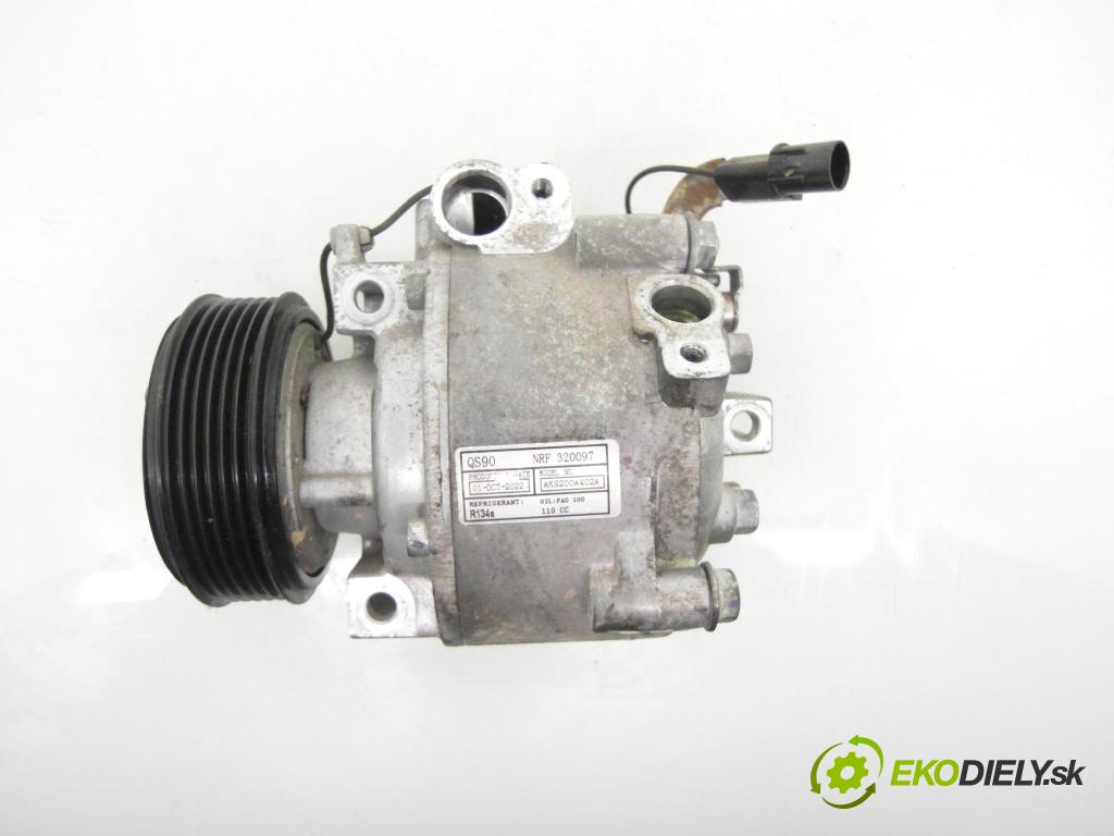 CITROEN C-CROSSER (EP_) SUV 2011 115,00 2.2 HDi 160 - 4HN (DW12MTED4) 2179,00 KOMPRESOR: klimatizácie AKS200A402A ; QS90 ; 320097 (Kompresor klimatizácie)