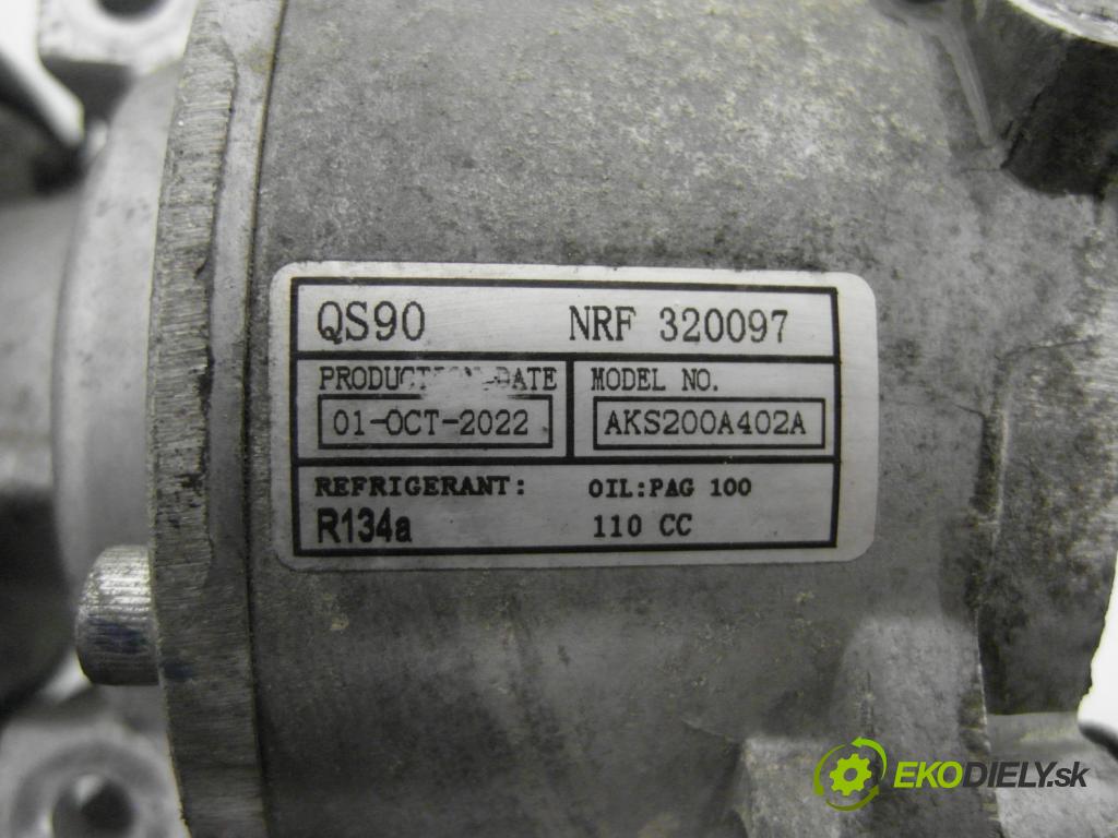 CITROEN C-CROSSER (EP_) SUV 2011 115,00 2.2 HDi 160 - 4HN (DW12MTED4) 2179,00 KOMPRESOR: klimatizácie AKS200A402A ; QS90 ; 320097 (Kompresor klimatizácie)