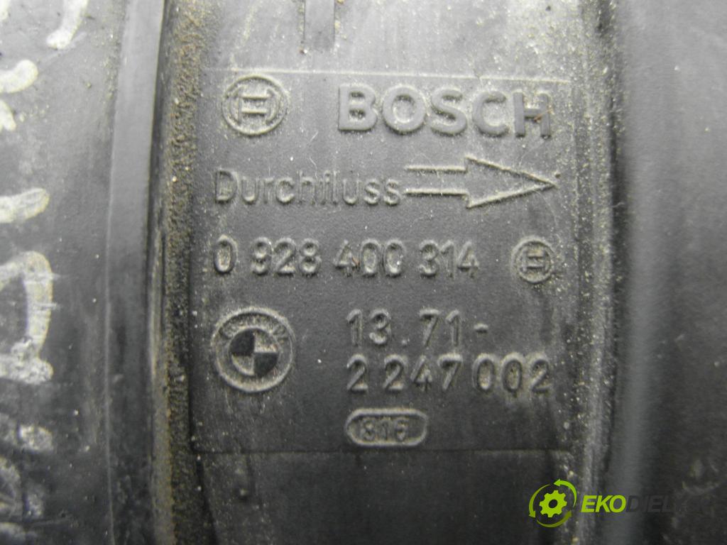 BMW 3 (E46) SEDAN 1999 100,00 320 d 136 - M47 D20 (204D1) 1951,00 váha vzduchu vzduchu 0928400314 ; 2247002