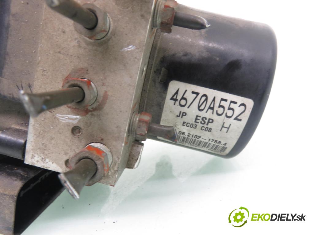 CITROEN C-CROSSER (EP_) SUV 2011 115,00 2.2 HDi 160 - 4HN (DW12MTED4) 2179,00 pumpa ABS 4670A552 ; 06210957693 ; 06261336551 (Pumpa ABS)