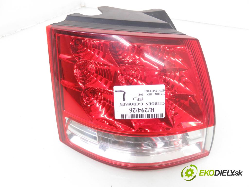 CITROEN C-CROSSER (EP_) SUV 2011 115,00 2.2 HDi 160 - 4HN (DW12MTED4) 2179,00 Svetlo ľavé zadné 22087920