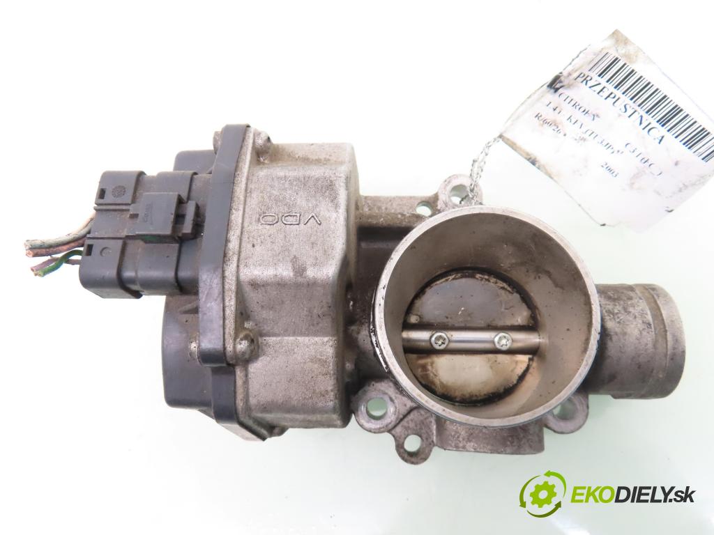 CITROEN C3 I (FC_) HB 2003 54,00 1.4 i - KFV (TU3JP) 1360,00 Škrtiaca klapka 9640796280 ; 408239821001 (Škrtiaca klapka)