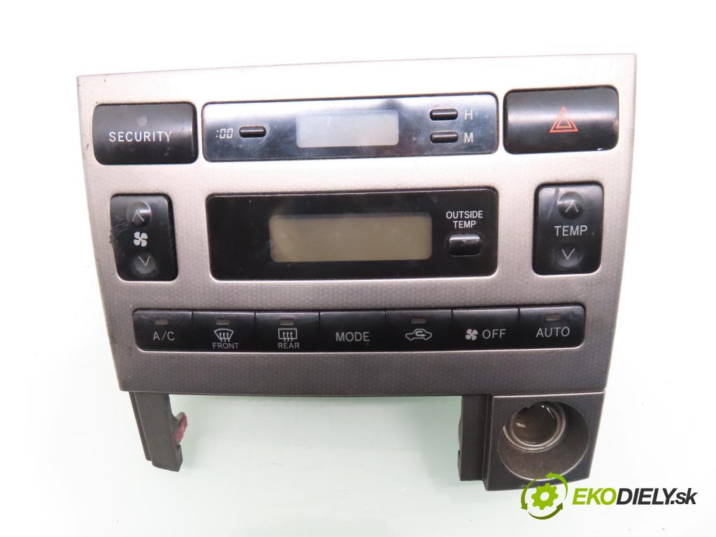 TOYOTA COROLLA Verso (_E12_) MINIVAN 2002 66,00 2.0 D-4D (CDE120_) - 1CD-FTV 1995,00 Panel kúrenia KLIMATRONIK 5593013030
