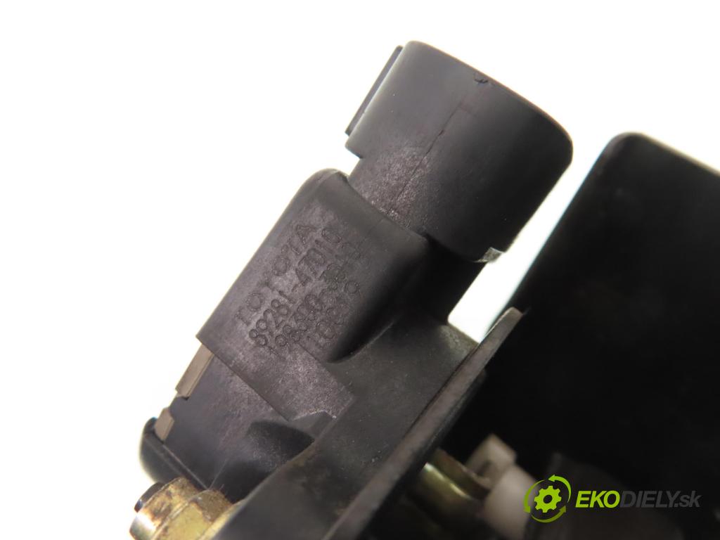 TOYOTA COROLLA Verso (_E12_) MINIVAN 2002 66,00 2.0 D-4D (CDE120_) - 1CD-FTV 1995,00 Potenciometer plynu 8928147010 ; 1983003010 (Potenciometer plynového pedálu)