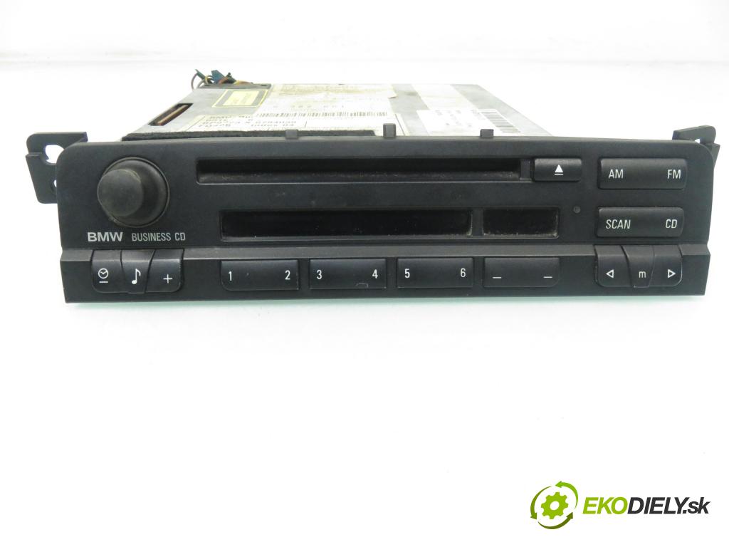 BMW 3 (E46) SEDAN 1999 100,00 320 d 136 - M47 D20 (204D1) 1951,00 RADIO CD 6902661 ; 7649273