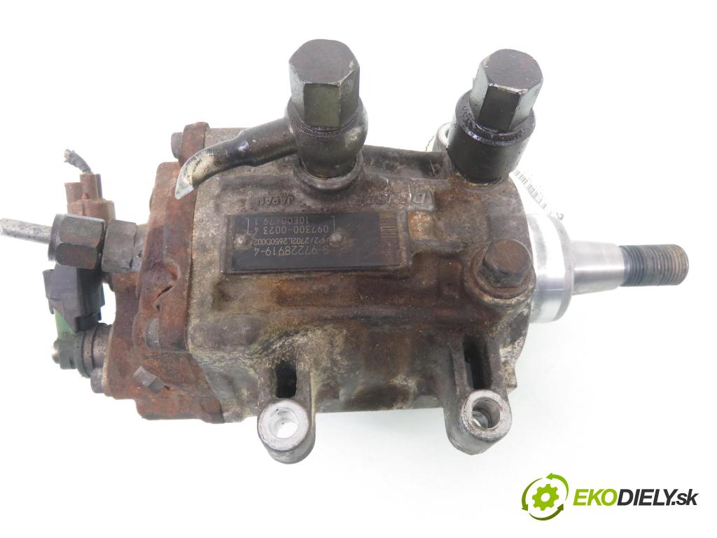 RENAULT VEL SATIS (BJ0_) HB 2002 133,00 3.0 dCi (BJ0S) - P9X 715 2958,00 Pumpa vysokého tlaku 8972289194 ; 09730000234