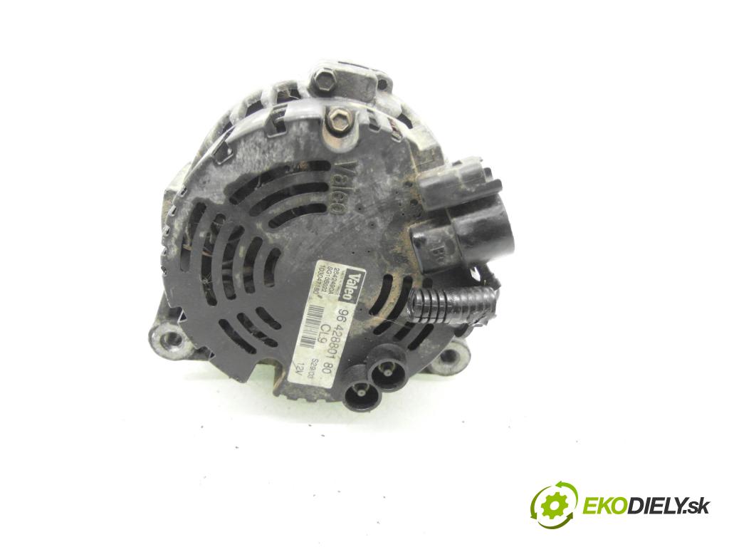 CITROEN BERLINGO / BERLINGO FIRST nadwozie wielkoprzestrzenne (MPV) KOMBIVAN 2001 66,00 2.0 HDI 90 1997,00 Alternátor 9642880180 ; 2542490A ; SG10B022 (Alternátor)