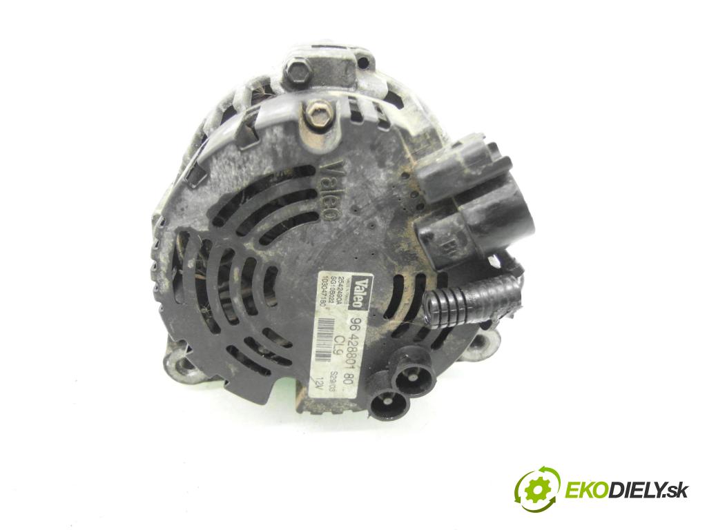 CITROEN BERLINGO / BERLINGO FIRST nadwozie wielkoprzestrzenne (MPV) KOMBIVAN 2001 66,00 2.0 HDI 90 1997,00 Alternátor 9642880180 ; 2542490A ; SG10B022 (Alternátor)