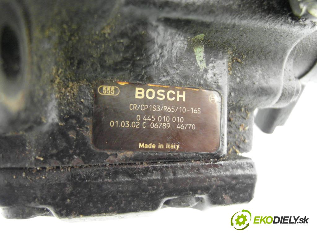 CITROEN BERLINGO / BERLINGO FIRST nadwozie wielkoprzestrzenne (MPV) KOMBIVAN 2001 66,00 2.0 HDI 90 (MFRHY) - RHY (DW10TD) 1997,00 pumpa vysokého TLAK: 0445010010 ; 0281002493 ; 0928400366