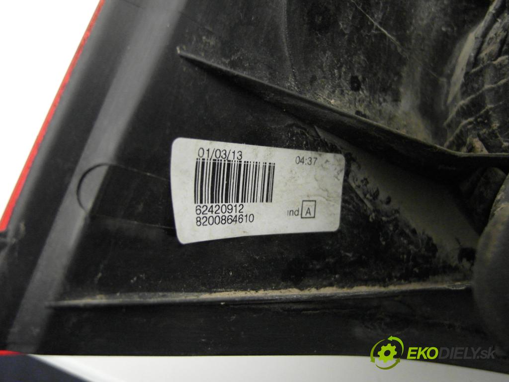 DACIA LOGAN (LS_) KOMBIVAN 2009 64,00 1.6 (LSOB, LSOD, LSOF, LSOH) - K7M 710 1598,00 Svetlo pravé zadné 62420912 ; 8200864610