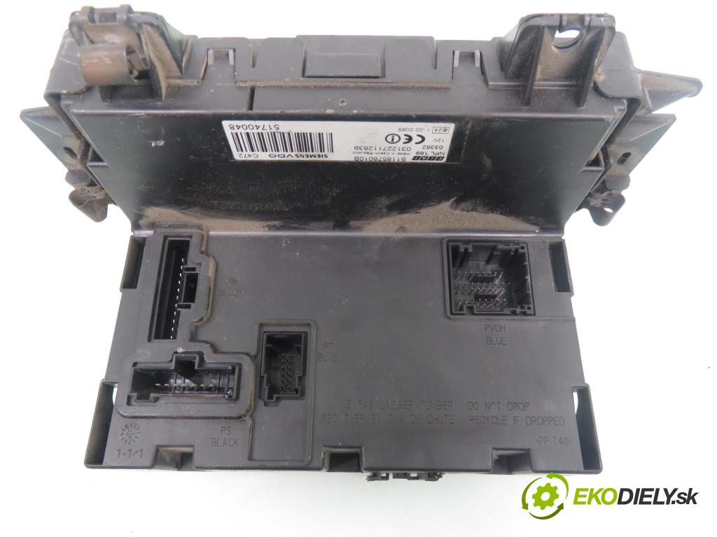 FIAT PANDA (169_) HB 2004 40,00 1.1 54 - 187 A1.000 1108,00 spínačka / imobilizéra IMMO / řídící jednotka 55193434 ; IAW5AFSM ; S118578010B