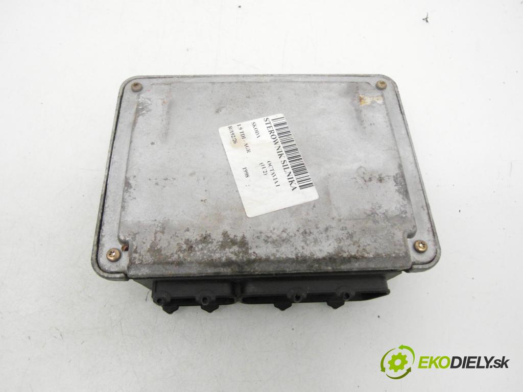SKODA OCTAVIA I (1U2) SEDAN 1998 66,00 1.9 TDI 90- AGR 1896,00 Riadiaca jednotka Motor 038906018BQ ; 0281001849