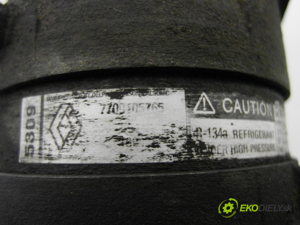 RENAULT SCENIC I (JA0/1_) MINIVAN 2002 59,00 1.9 dTi 80 - F9Q 744 1870,00 KOMPRESOR: klimatizácie 7700105765 (Kompresor klimatizácie)