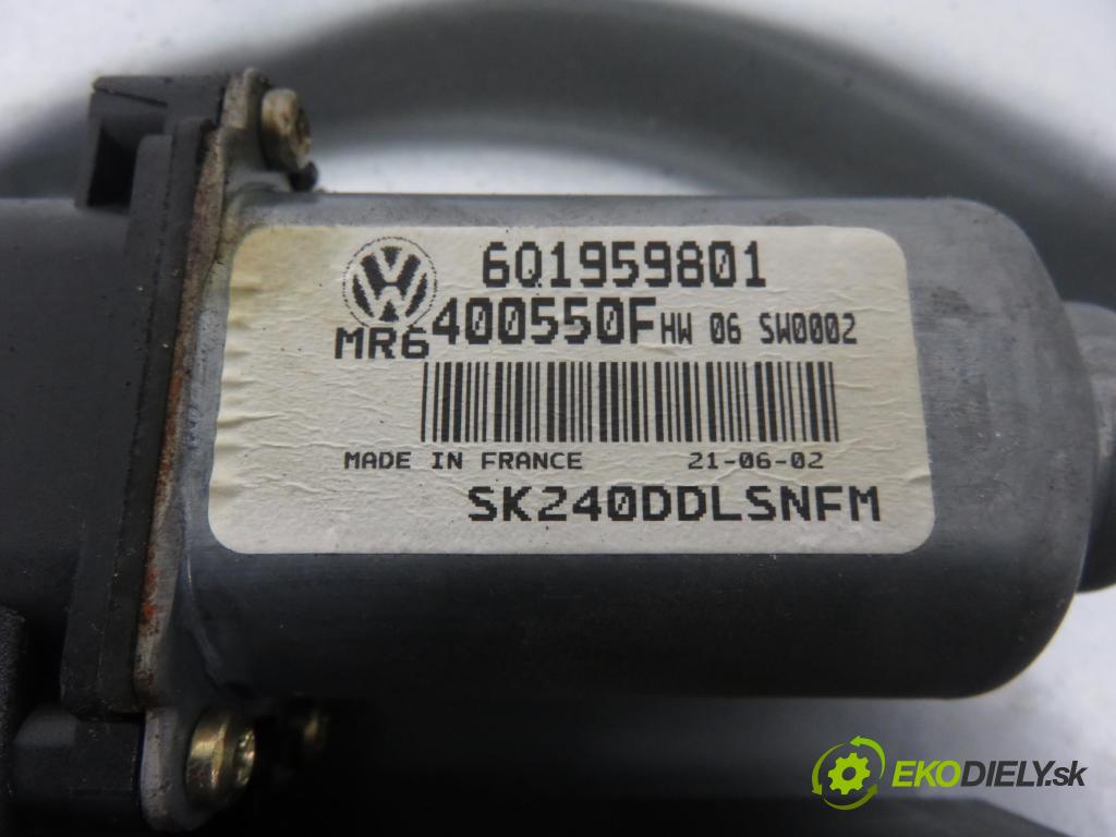 SKODA FABIA I SEDAN (6Y3) HB 2003 50,00 1.4 MPI 68 - AME 1397,00 Mechanizmus okien 6Y1837461 ; 6Q1959801 ; TMC18079