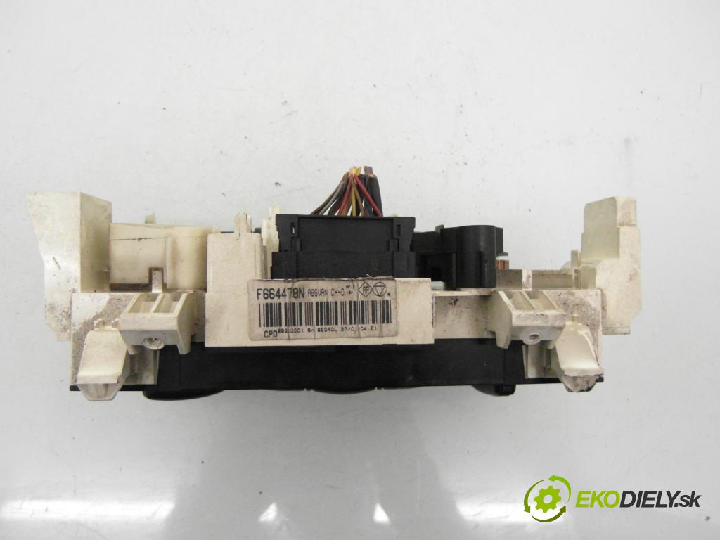 CITROEN C3 I (FC_) HB 2004 50,00 1.4 HDi 8V - 8HX 1398,00 Panel kúrenia KLIMATIZACE: F664478N