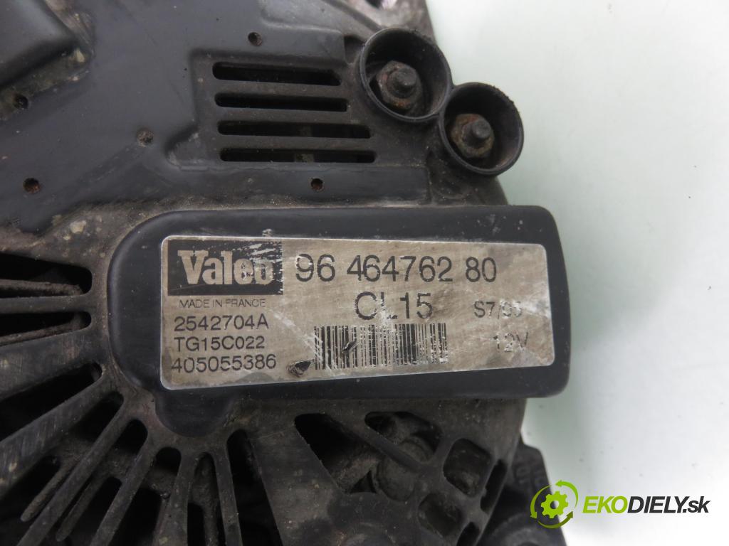 CITROEN C3 I (FC_) HB 2004 50,00 1.4 HDi 8V - 8HX 1398,00 Alternátor 9646476280 ; 2542704A (Alternátor)