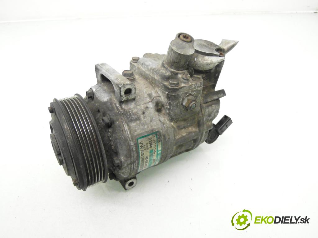 VW GOLF V (1K1) HB 2005 103,00 2.0 TDI 16V - BKD 1968,00 KOMPRESOR: klimatizácie 1K0820803G (Kompresor klimatizácie)