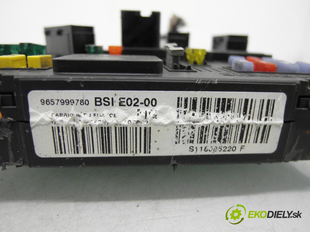 CITROEN XSARA PICASSO (N68) MINIVAN 2007 80,00 1.6 HDi - 9HZ (DV6TED4) 1560,00 MODUL BSM 9657999780 ; S118085220F