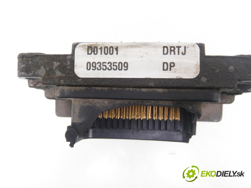 OPEL ASTRA G sedan (T98) SEDAN 2002 62,00 1.6 - Z 16 SE 1598,00 Riadiaca jednotka Motor 09353509