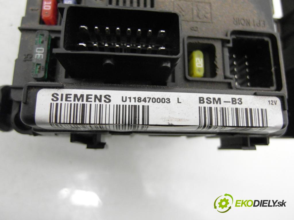CITROEN XSARA PICASSO (N68) MINIVAN 2007 80,00 1.6 HDi - 9HZ (DV6TED4) 1560,00 MODUL BSM U118470003 ; 965061848000