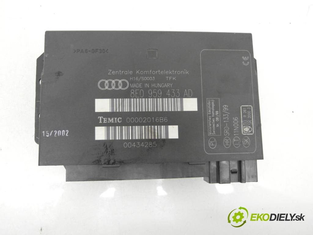 AUDI A4 Avant (8E5, B6) KOMBI 2002 96,00 2 - ALT 1984,00 MODUL komfortu 8E0959433AD ; 00002016B6 ; SRD13399