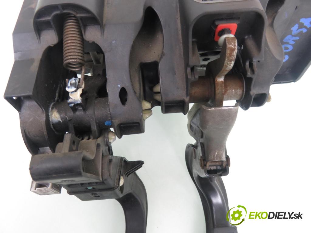 OPEL CORSA D (S07) HB 2007 59,00 1.2 - Z 12 XEP 1229,00 PEDALY brzdy / spojky 55703354BZ ; 3801990165