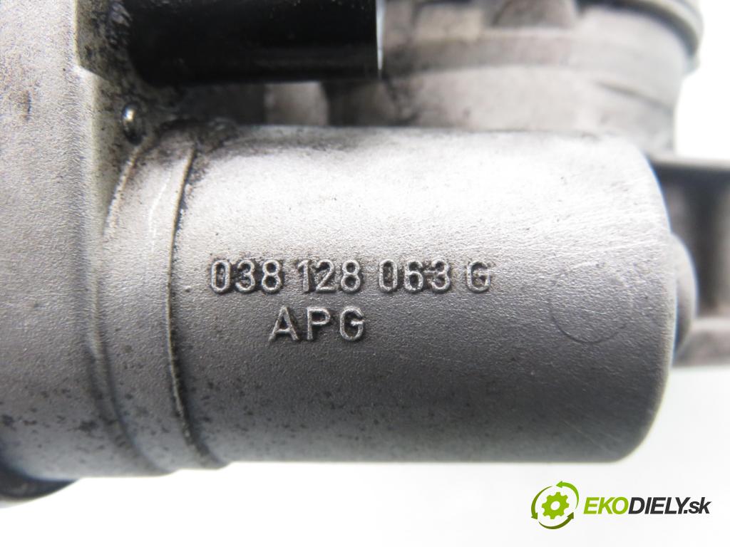 VW TOURAN (1T1, 1T2) MINIVAN 2003 74,00 1.9 TDI PD 100 - AVQ 1896,00 Škrtiaca klapka 038128063G (Škrtiaca klapka)