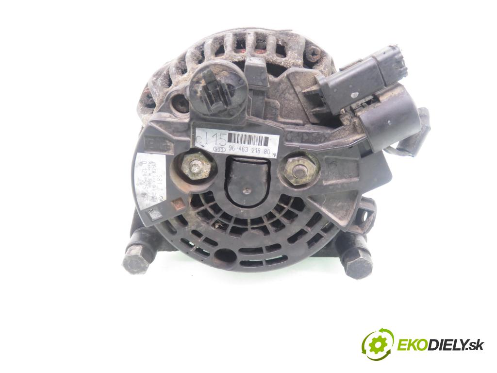 CITROEN C4 I (LC_) HB 2005 66,00 1.6 HDi - 9HX (DV6ATED4) 1560,00 Alternátor 0124525035 ; 9646321880 (Alternátor)