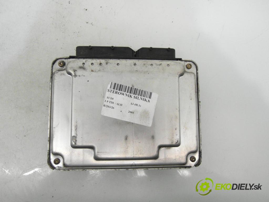 AUDI A3 (8L1) HB 2001 66,00 1.9 TDI 90 - ALH 1896,00 Riadiaca jednotka Motor 038906012BB ; 0281010123 ; 28SA4232