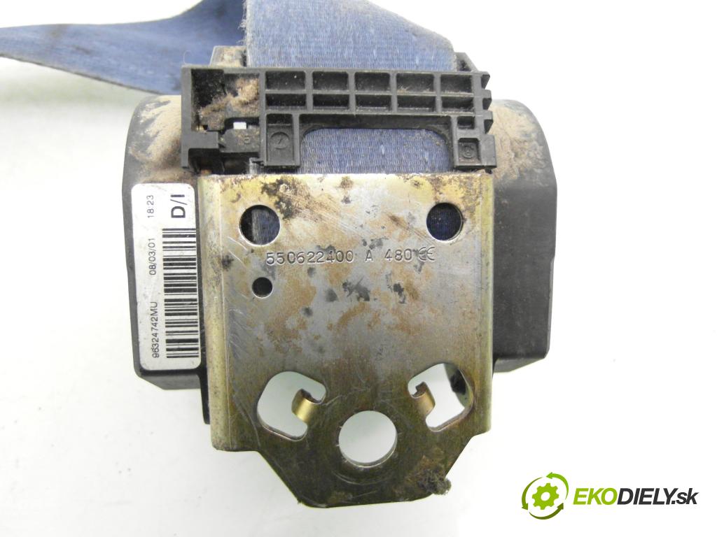 CITROEN BERLINGO FIRST Skrzynia (M_) FURGON 2005 66,00 2.0 HDI 90 - RHY (DW10TD) 1997,00 držák BEZPEČNOST LP 96324742MU ; 550622400