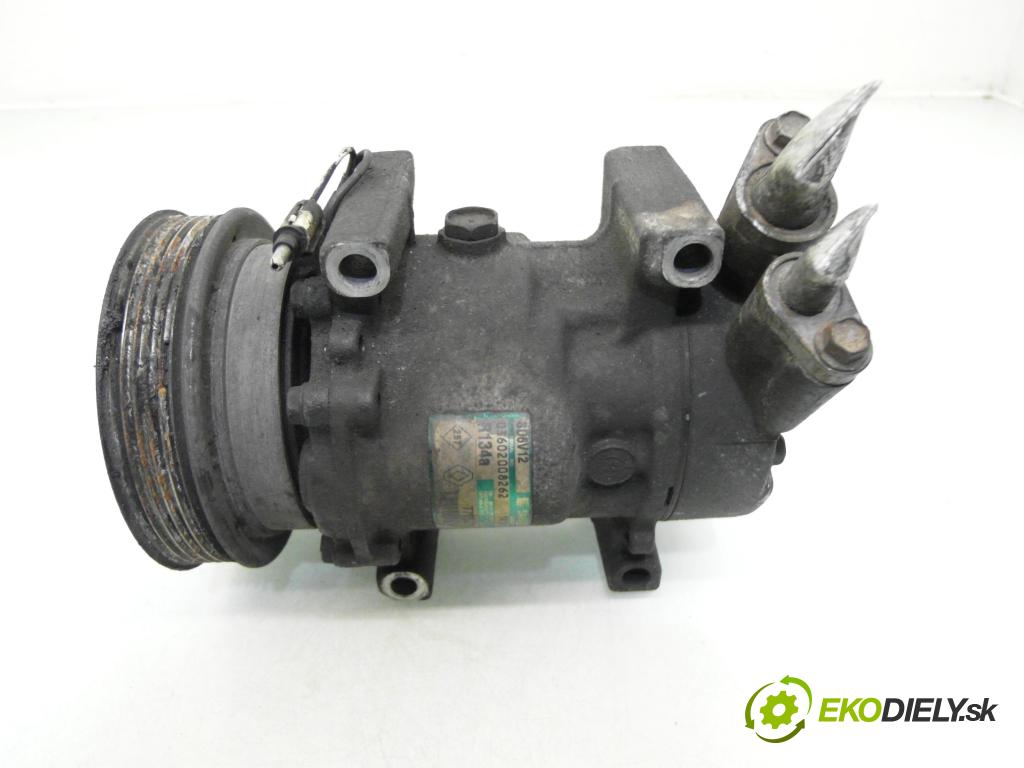 RENAULT CLIO II (BB_, CB_) HB 2002 48,00 1.5 dCi 65 - K9K 704 1461,00 KOMPRESOR: klimatizácie 7700273801 ; 8D6V12 (Kompresor klimatizácie)