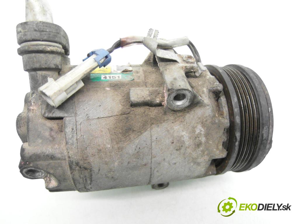 OPEL ZAFIRA A Nadwozie Wielkopojemne (MPV) (T98)  MINIVAN 2000 85,00 1.8 16V 116 - X 18 XE1 1796,00 KOMPRESOR: klimatizácie 24464151 (Kompresor klimatizácie)