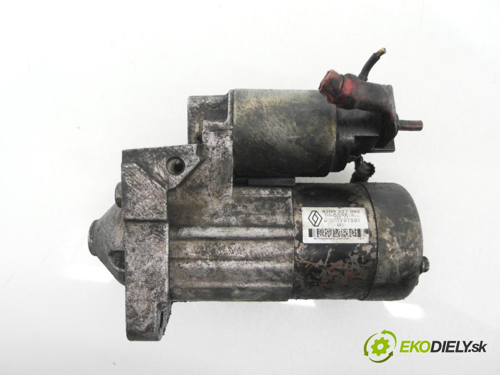 RENAULT CLIO II (BB_, CB_) HB 2002 48,00 1.5 dCi 65 - K9K 704 1461,00 Štartér 8200227092 ; M000791581 (Štartér)