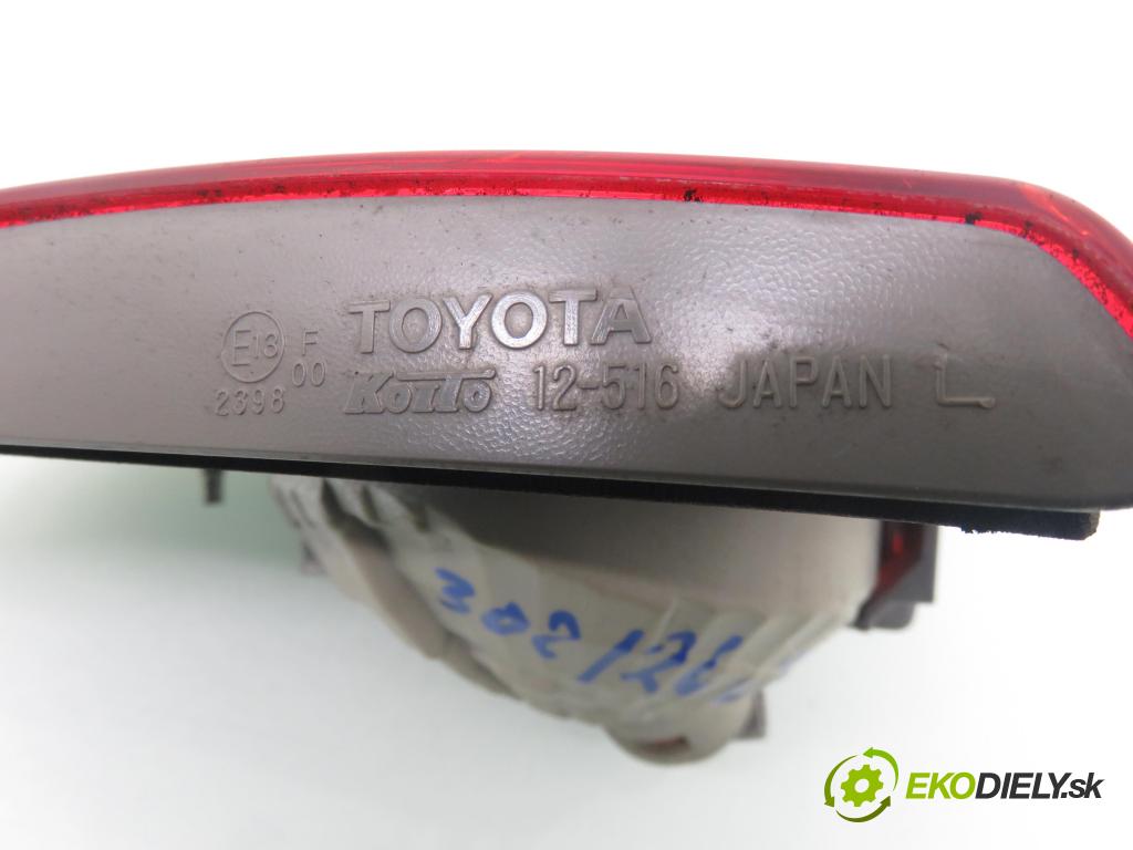 TOYOTA COROLLA (_E12_) SEDAN 2007 66,00 1.4 D-4D 90 - 1ND-TV 1364,00 Svetlo ľavé zadné kufor