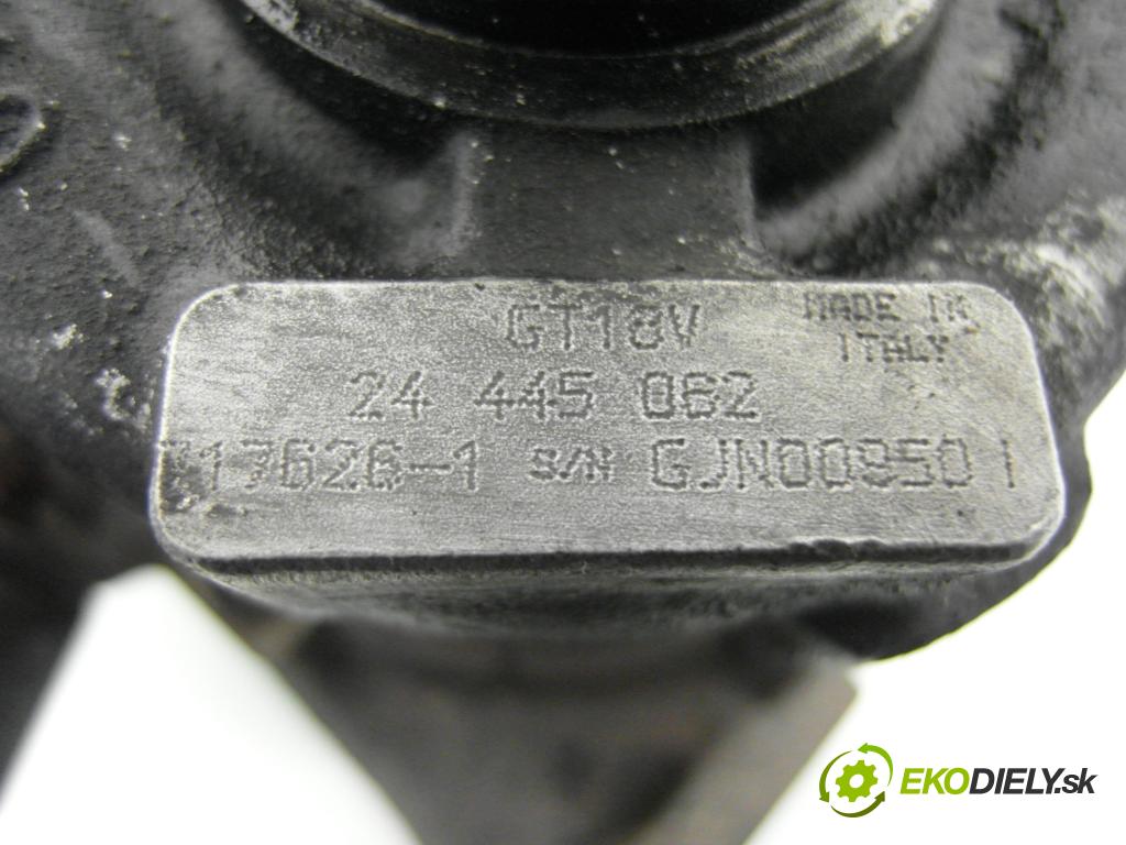 SAAB 9-3 (YS3F) SEDAN 2003 92,00 2.2 TiD - D223L 2171,00 Turbodúchadlo 24445062 ; GT18V (Turbodúchadlo (kompletné))