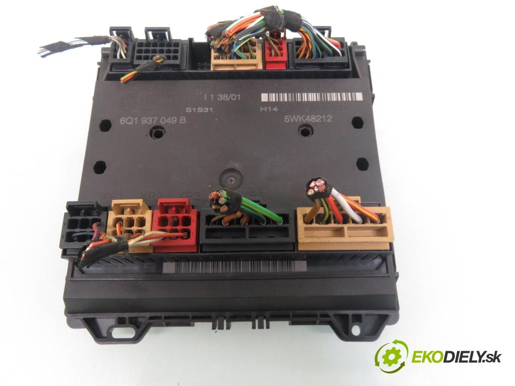 VW POLO (9N_) HB 2001 47,00 1.2 12V 64 - AZQ 1198,00 spinačka / imobilizéra IMMO / Riadiaca jednotka 03E906033 ; 5WP4014803 ; 6Q1937049B